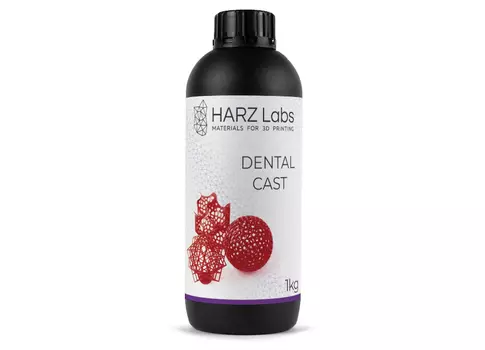 Фотополимер Labs Dental Cast Cherry, вишневый (1000 гр)
