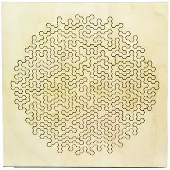 Фрактальный пазл Puzzliki Asterisk Medium, 29 деталей