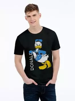 Футболка Angry Donald, черная, размер M
