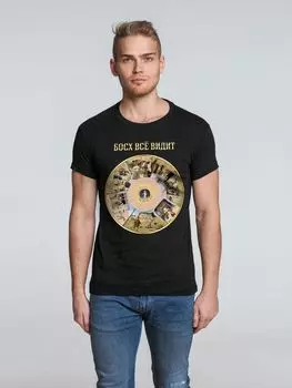 Футболка «Босх все видит», черная, размер M