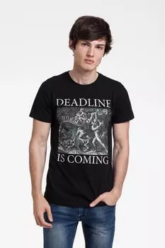 Футболка Deadline, черная, размер XXL