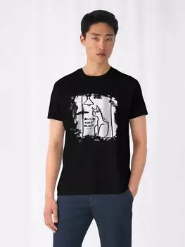 Футболка «Доктор едет», черная, размер S