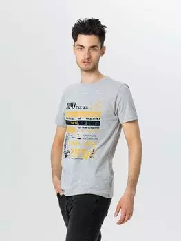 Футболка «Хочу так же, но по-другому», серый меланж, размер S