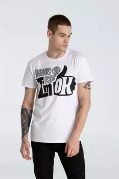 Футболка I'm OK, белая, размер S