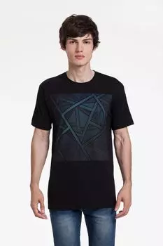 Футболка Illusion, черная, размер M