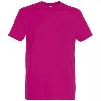 Футболка IMPERIAL 190 ярко-розовая (фуксия), размер M