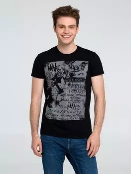 Футболка Make Some Noise, черная, размер XXL