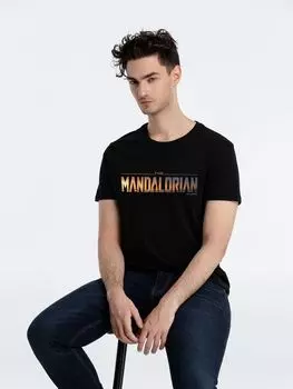 Футболка Mandalorian, черная, размер L