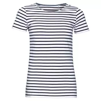 Футболка MILES WOMEN белая с темно-синим, размер XL