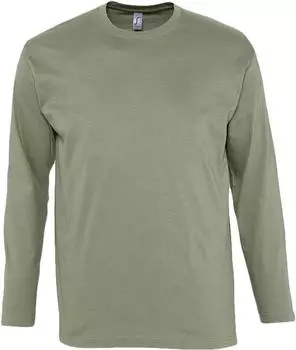 Футболка мужская с длинным рукавом MONARCH 150 хаки, размер XL