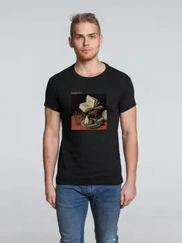 Футболка «Подтекст», черная, размер L