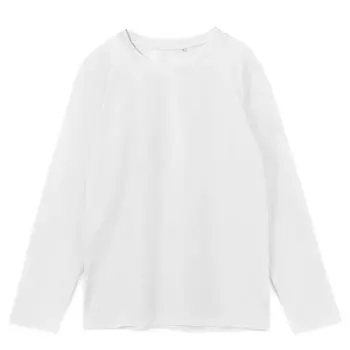 Футболка с длинным рукавом Lehta, белая, размер XXL