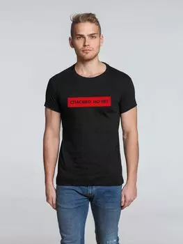 Футболка «Спасибо, но нет», черная, размер S