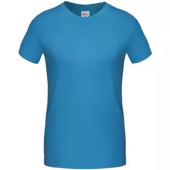 Футболка T-Bolka 180 бирюзовая, размер XXL