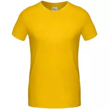 Футболка T-Bolka 180 желтая, размер XL