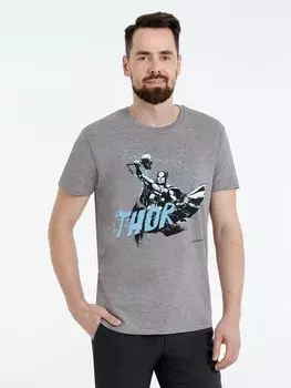 Футболка Thor, серый меланж, размер XL