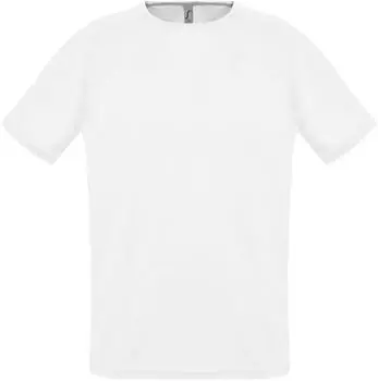 Футболка унисекс SPORTY 140 белая, размер M