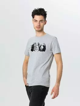 Футболка «Все мы немного монстры», серый меланж, размер XXL