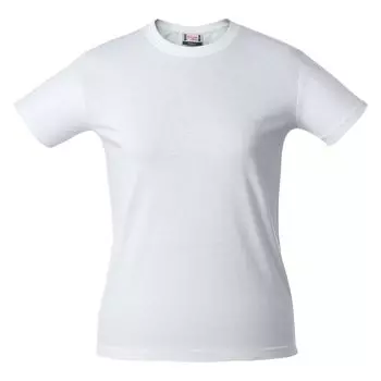 Футболка женская HEAVY LADY белая, размер L