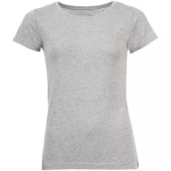 Футболка женская MIXED WOMEN 150 светло-серый меланж, размер XL