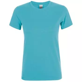 Футболка женская REGENT WOMEN бирюзовая, размер M