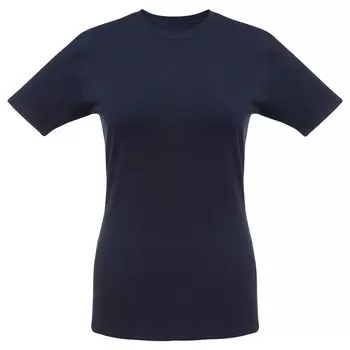 Футболка женская T-bolka Stretch Lady, темно-синяя (navy), размер XL