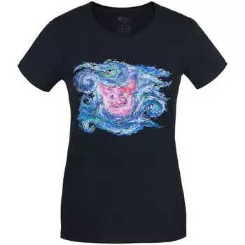 Футболка женская «Ван-Пиг», синий, размер XL