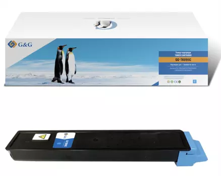 G&G toner cartridge for Kyocera FS-C8020MFP/8025MFP/8520MFP/8525MFPcyan 6 000 pages with chip TK-895C 1T02K0CNL0 гарантия 12 мес.