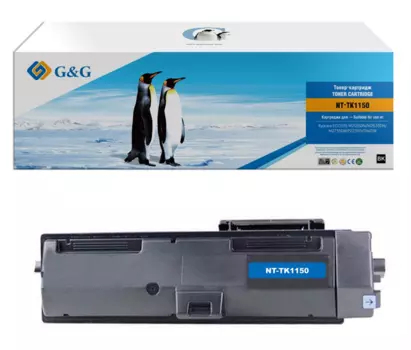 G&G toner cartridge for Kyocera P2235dn/P2235dw/M2135dn/M2635dn/M2735dw 3 000 pages with chip TK-1150 1T02RV0NL0 гарантия 12 мес.