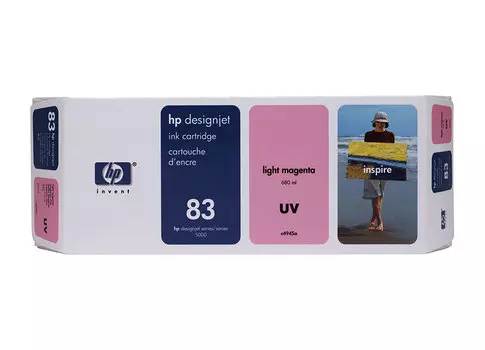 Картридж_DesignJet 83 Light Magenta 680 мл (C4945A)