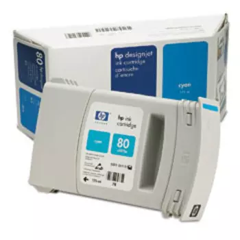 HP Inkjet Cartridge №80 Cyan (C4872A)