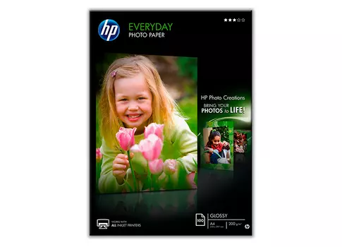 Рулонная фотобумага_Universal Instant-dry Gloss Photo Paper 200 г/м2 0.610x30 м, 50.8 мм (Q6579A)