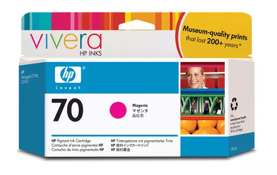 Картридж_Vivera 70 Magenta 130 мл (C9453A)
