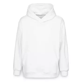 Худи флисовое унисекс Manakin, белое, размер XL/2XL