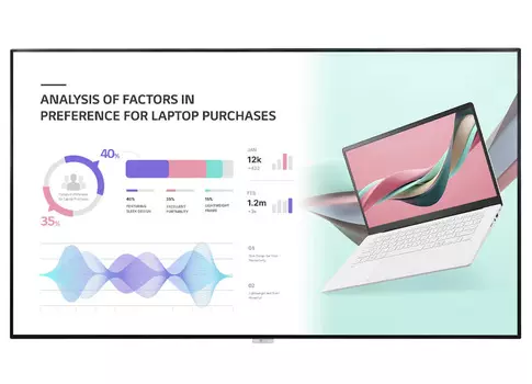 Информационная панель_65UH5J-H, 65 UHD, 500 кд/м², встроенные динамики, Wi-Fi
