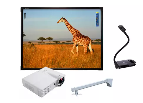 Интерактивная доска Promethean ActivBoard Touch 78" Dry Erase + документ-камера AverVision U50 + проектор Infocus INV30 + крепление Wize WTH140