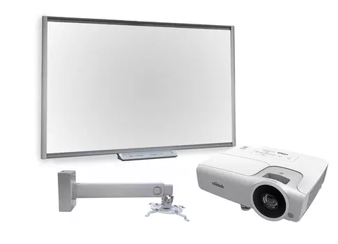 Интерактивная доска SMART Board SB480 с мультимедийным проектором Vivitek DX281ST и креплением DSM-14K