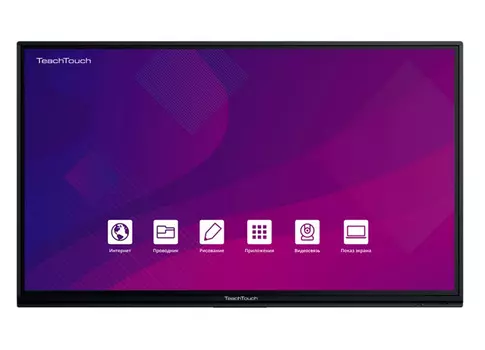 Интерактивная панель_7.0SE-R 65”, UHD, 20 касаний, 8/128 Гб, Android 11, WiFi, слот OPS