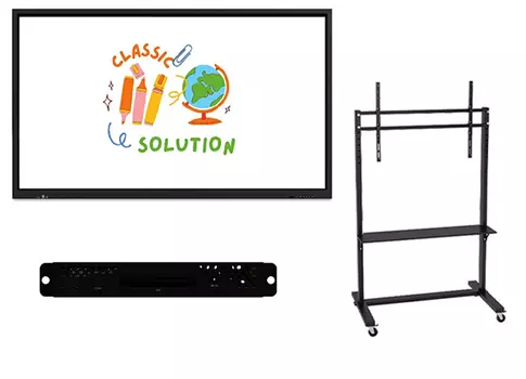 Интерактивная панель_IFP-651A4K + OPS для i5-10210U+8 ГБ+SSD 256 Гб (с предустановленной Win10 без активации) + CS T10-80