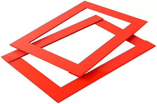 Календарные курсоры 3-ий размер, 100 шт, красные