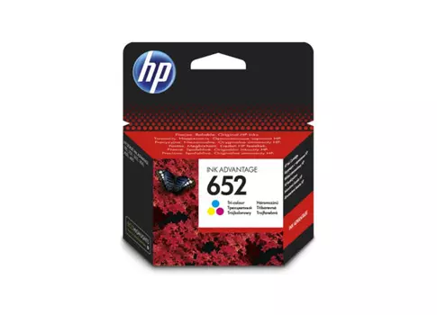 Картридж 652 Tri-colour Ink Cartridge (F6V24AE)