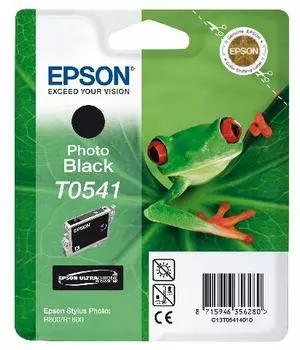 Картридж с черными фото чернилами Epson T0541 (C13T05414010)