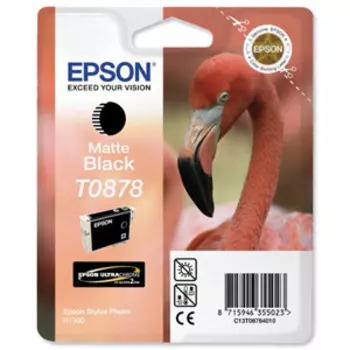 Картридж с черными матовыми чернилами Epson T0878 (C13T08784010)