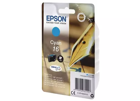 Картридж с голубыми чернилами C13T16224012