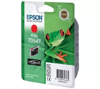 Картридж с красными чернилами Epson T0547 (C13T05474010)