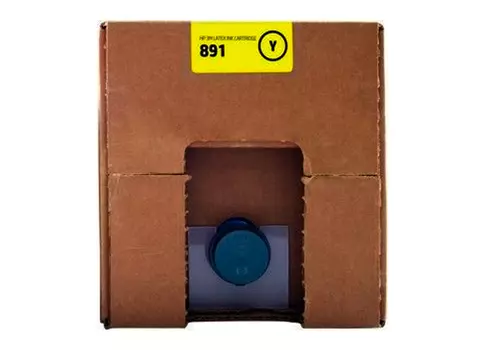 Картридж с латексными чернилами 891 Latex Yellow 10 л (G0Y74A)