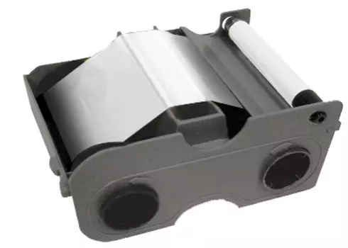 Картридж с лентой и чистящим валиком белая лента 45106