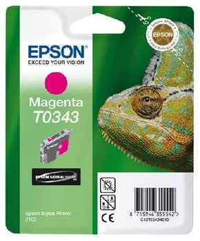 Картридж с пурпурными чернилами Epson T0343 для SP2100 (C13T03434010)
