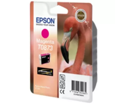 Картридж с пурпурными чернилами Epson T0873 (C13T08734010)