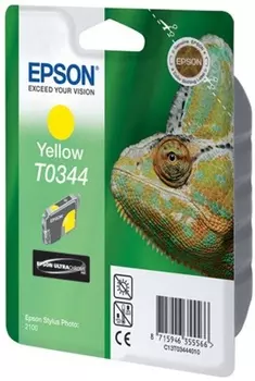 Картридж с желтыми чернилами Epson T0344 для SP2100 (C13T03444010)